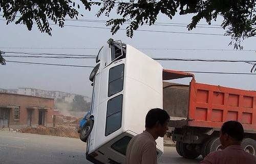 Yok artık dedirten kazalar