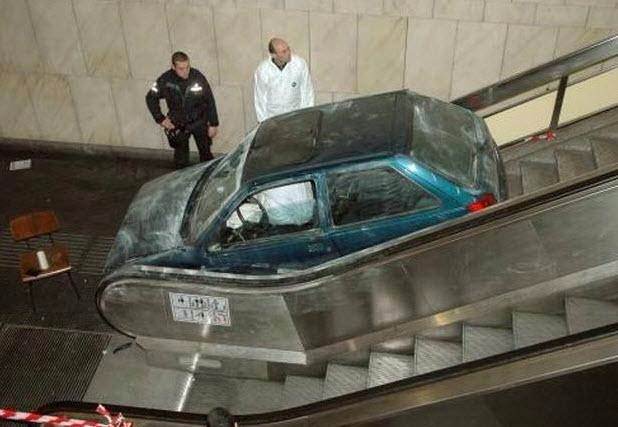 Yok artık dedirten kazalar