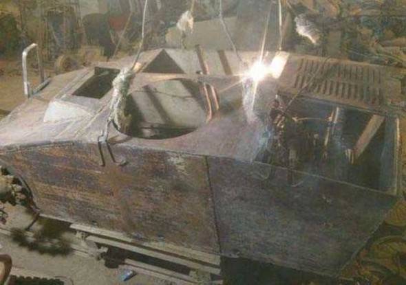 Ruslar, Almanların tankını bakın ne hale getirdi