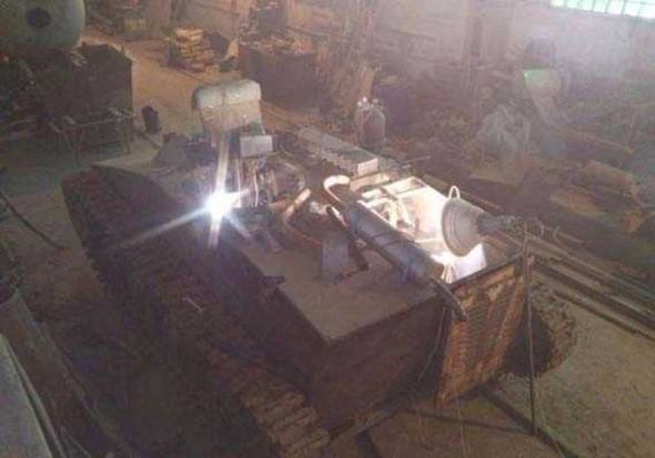 Ruslar, Almanların tankını bakın ne hale getirdi