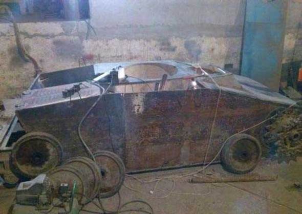 Ruslar, Almanların tankını bakın ne hale getirdi