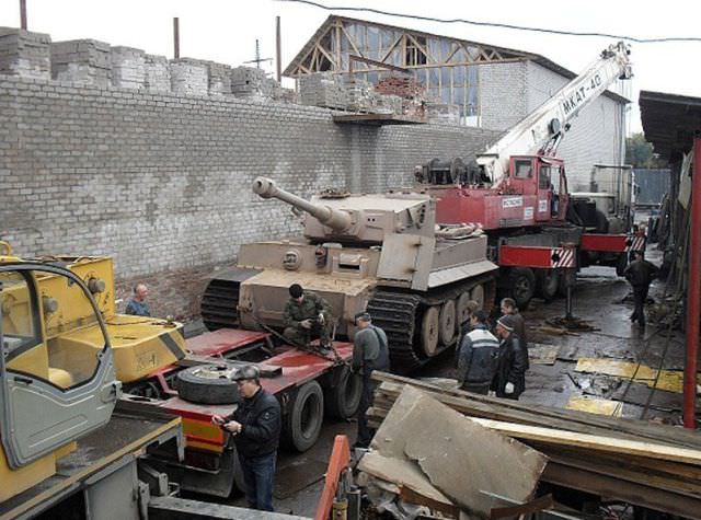 Ruslar, Almanların tankını bakın ne hale getirdi