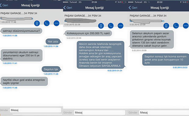 Murat 124'üne 200 bin TL verdiler satmadı!