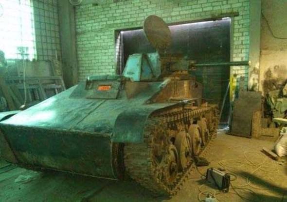 Ruslar, Almanların tankını bakın ne hale getirdi