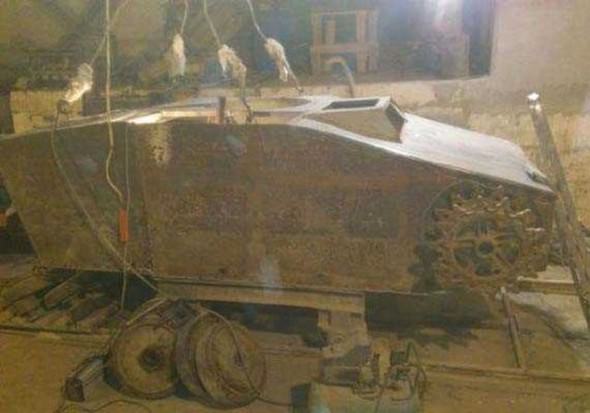 Ruslar, Almanların tankını bakın ne hale getirdi