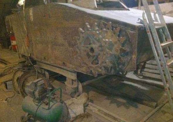 Ruslar, Almanların tankını bakın ne hale getirdi