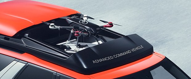 Drone’lu Land Rover Discovery