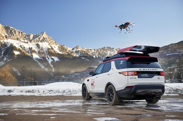 Drone’lu Land Rover Discovery