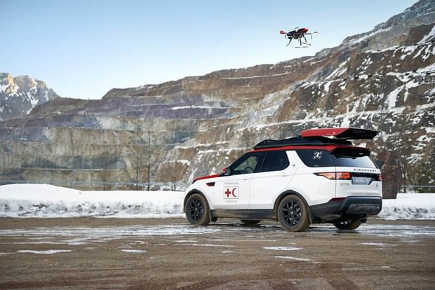 Drone’lu Land Rover Discovery