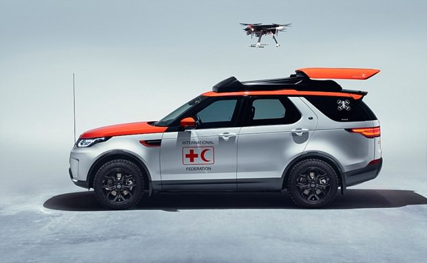 Drone’lu Land Rover Discovery