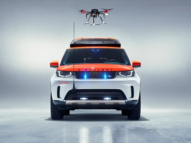 Drone’lu Land Rover Discovery