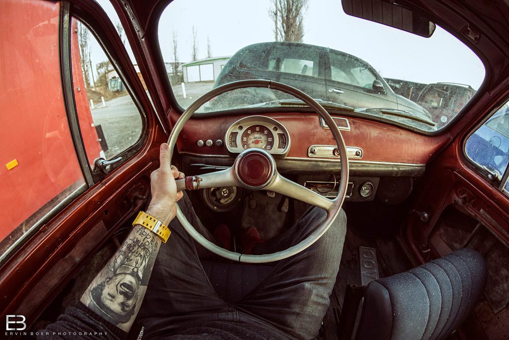 Çılgın fotoğrafçı, kullandığı tüm otomobilleri fotoğrafladı