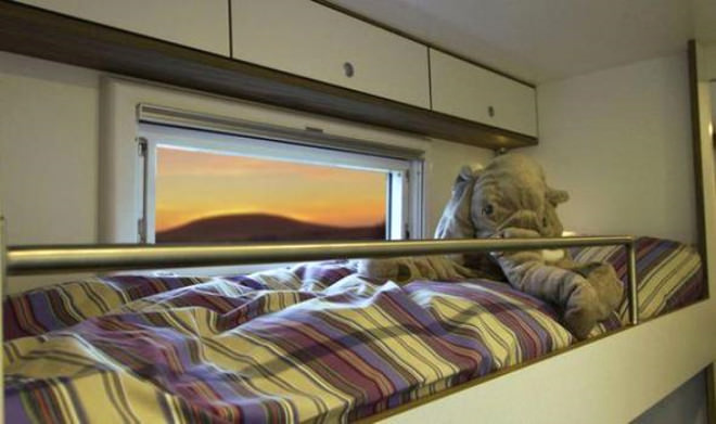 Dışı zırhlı kamyon içi rezidans 