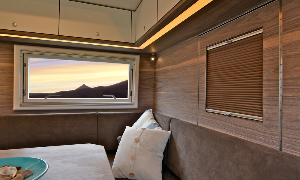 Dışı zırhlı kamyon içi rezidans 