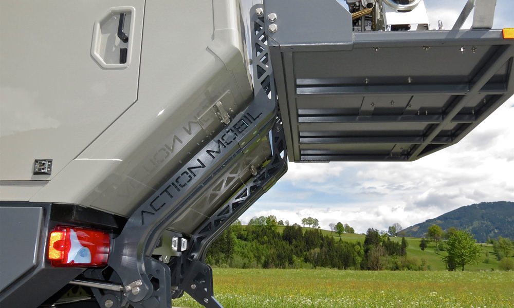 Dışı zırhlı kamyon içi rezidans 