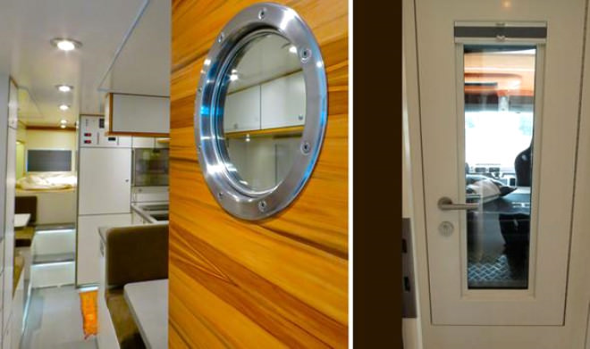 Dışı zırhlı kamyon içi rezidans 