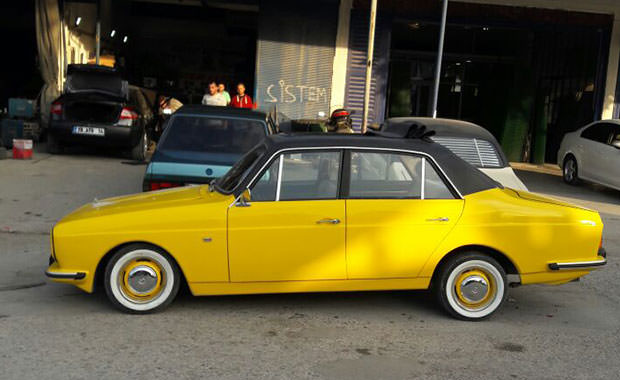 1977 model efsane Anadol'u sıfırdan topladı