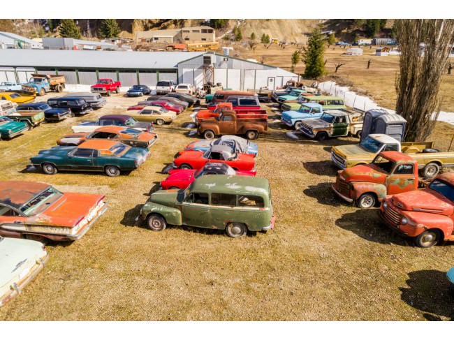 Kanadalı bir iş adamı arazisini 340 otomobiliyle satıyor  