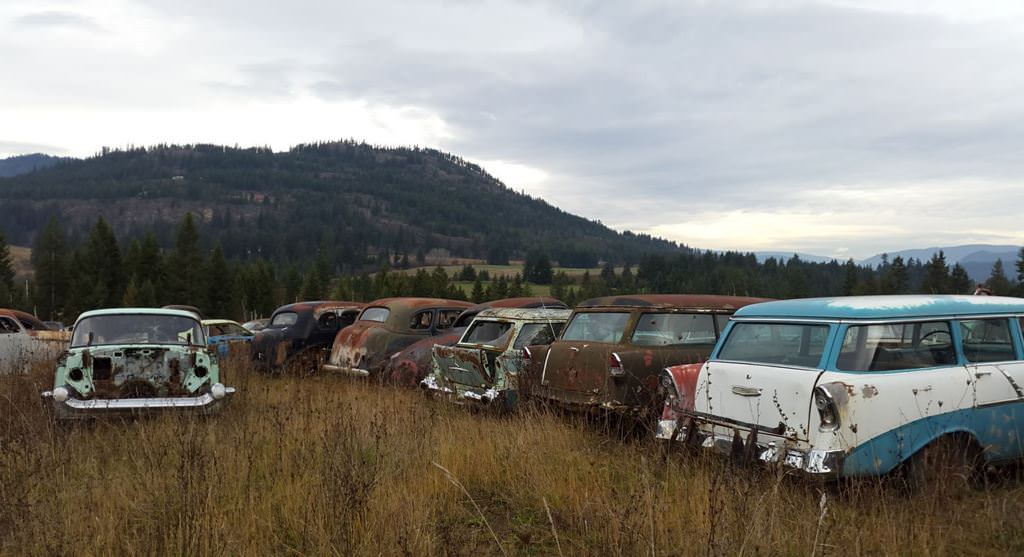 Kanadalı bir iş adamı arazisini 340 otomobiliyle satıyor  