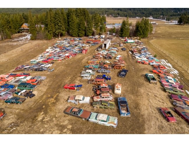 Kanadalı bir iş adamı arazisini 340 otomobiliyle satıyor  