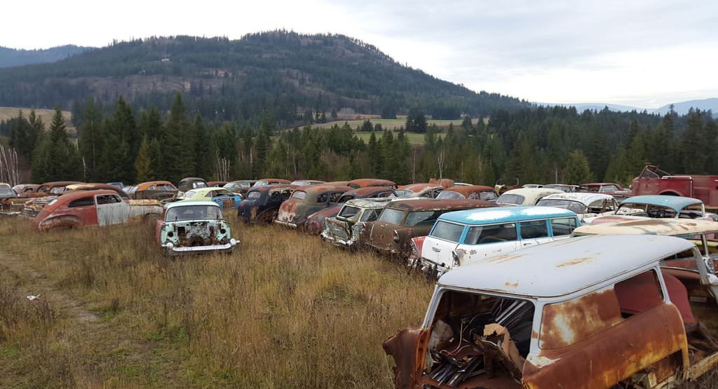 Kanadalı bir iş adamı arazisini 340 otomobiliyle satıyor  