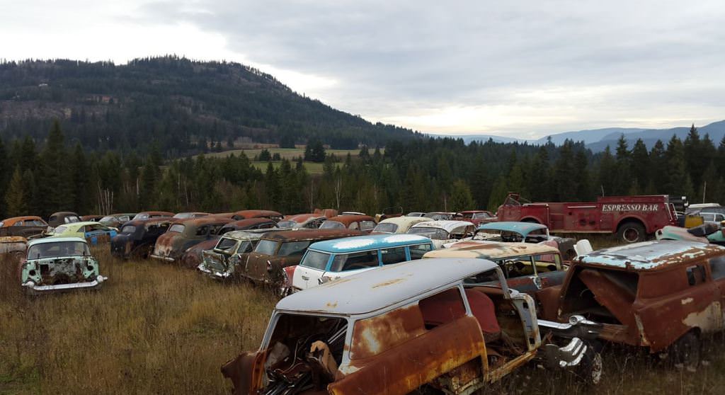 Kanadalı bir iş adamı arazisini 340 otomobiliyle satıyor  