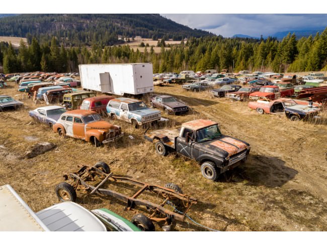 Kanadalı bir iş adamı arazisini 340 otomobiliyle satıyor  