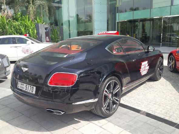 İşte Dubai'nin Süper Lüks Taksileri !