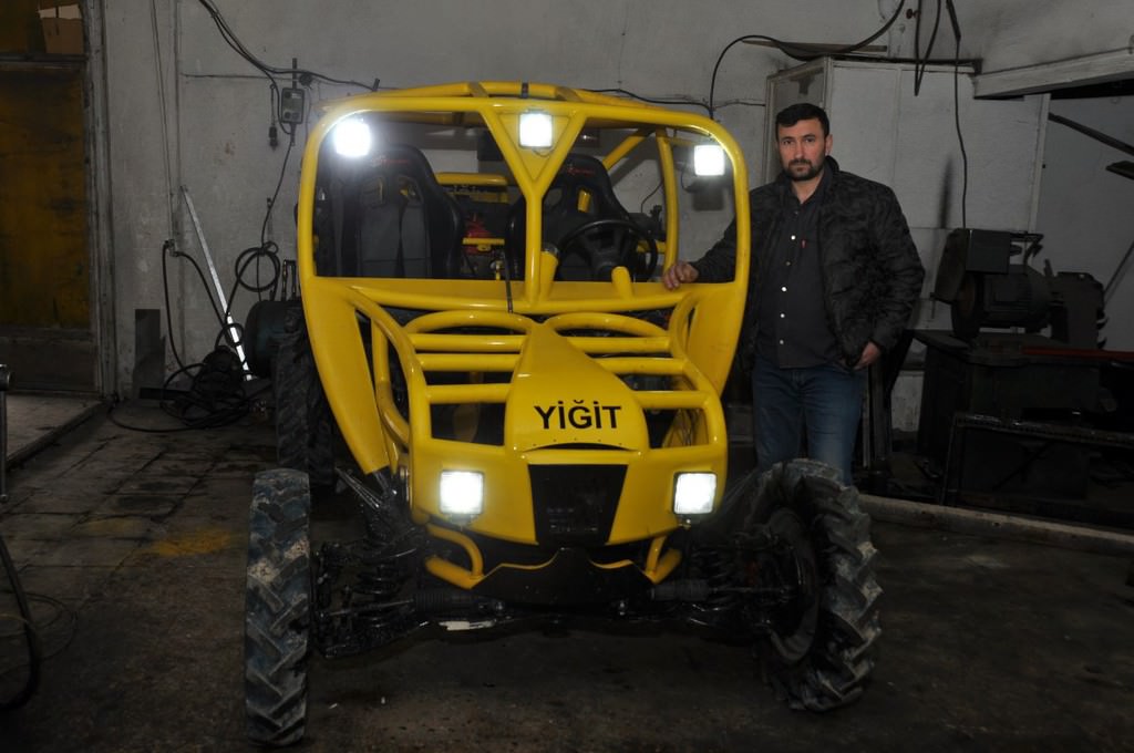 Tornacıdan 3 şanzımanlı ve LPG'li arazi aracı