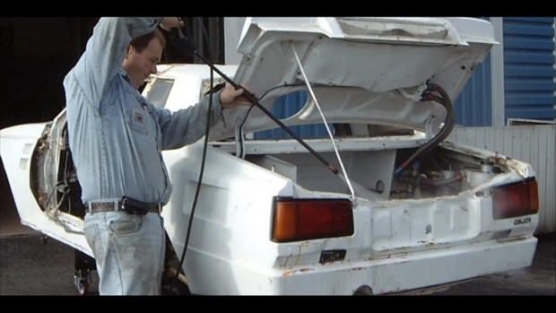 84 model otomobil bakın ne hale geldi!