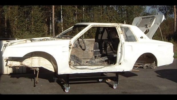 84 model otomobil bakın ne hale geldi!