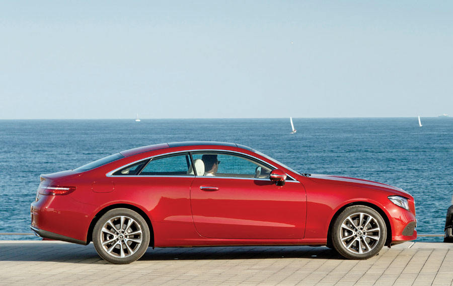 TEST · Mercedes-Benz E 220 d Coupe
