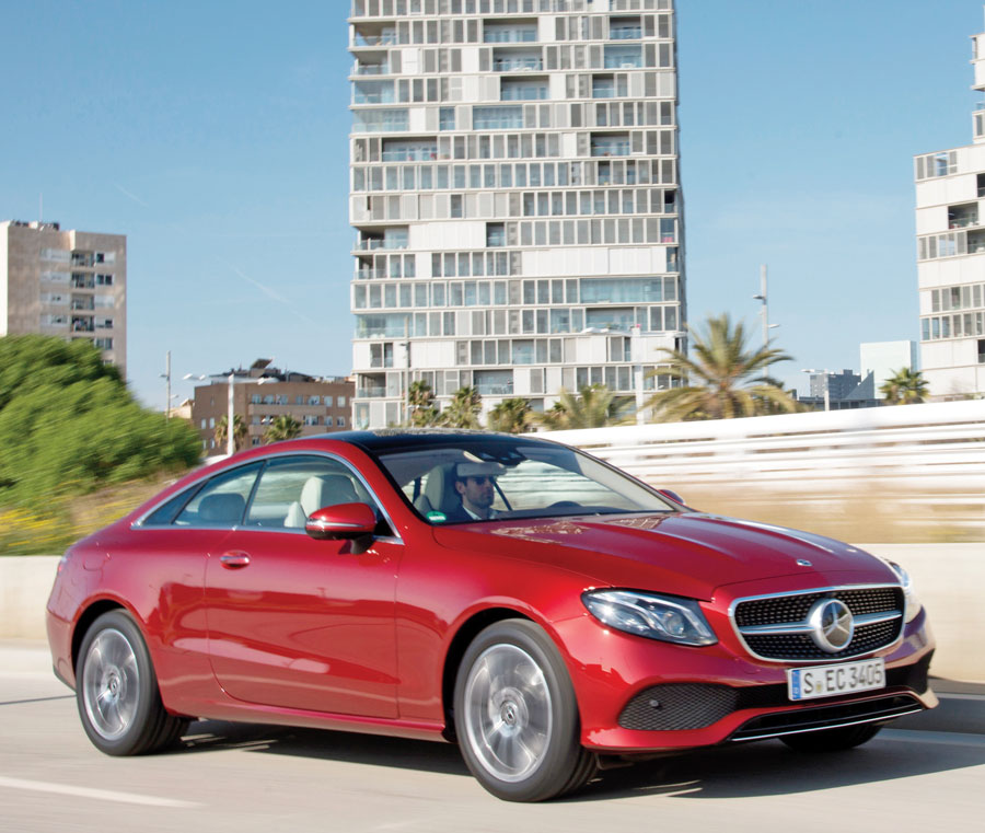 TEST · Mercedes-Benz E 220 d Coupe