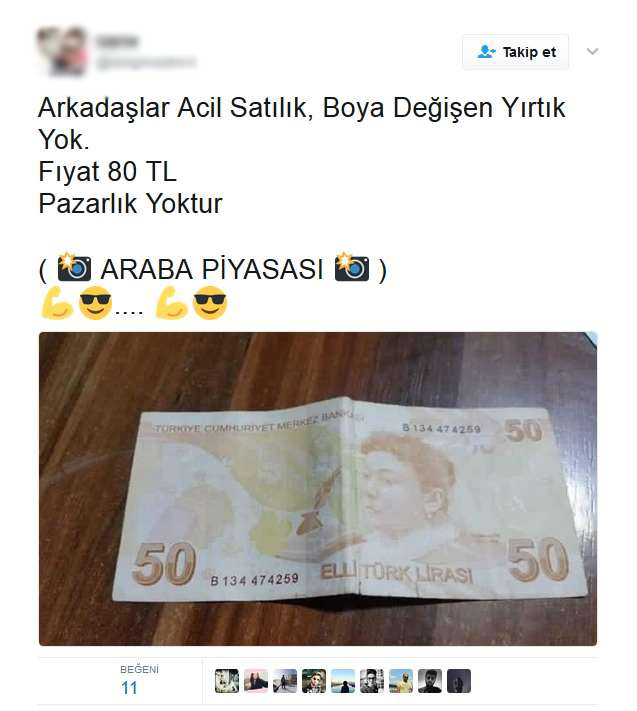  Twitter'da ikinci el araç ilanlarına gelen 10 eğlenceli cevap