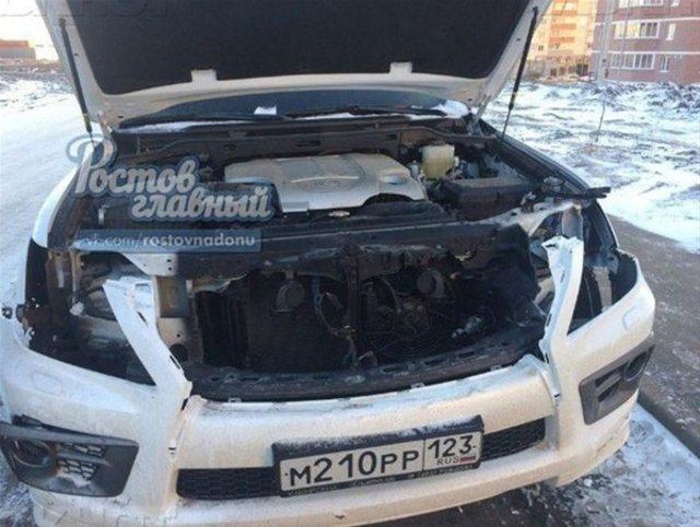 Yanlış yere park ettiler!