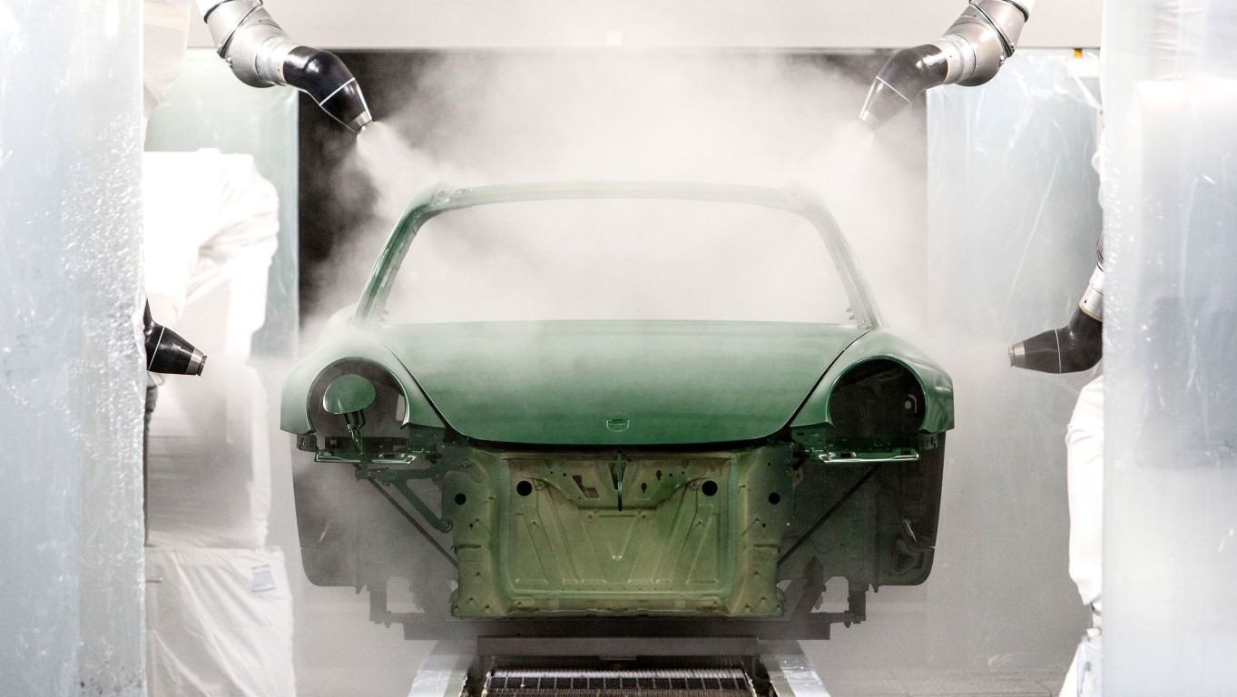 Bir milyonuncu Porsche 911 banttan indi  