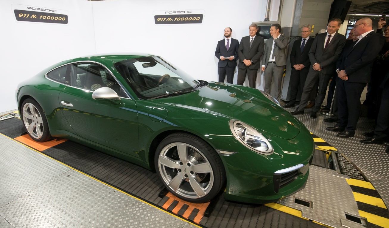Bir milyonuncu Porsche 911 banttan indi  