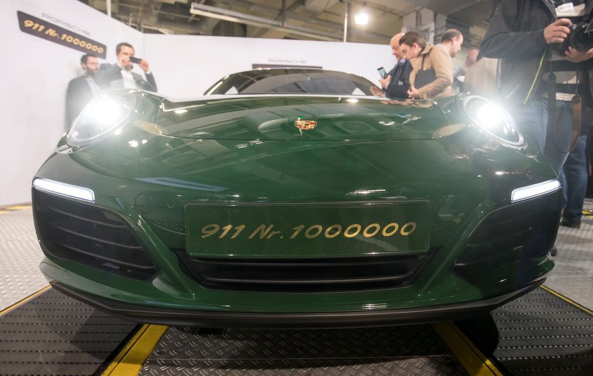 Bir milyonuncu Porsche 911 banttan indi  