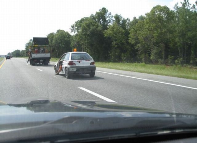 İşte trafik canavarı!