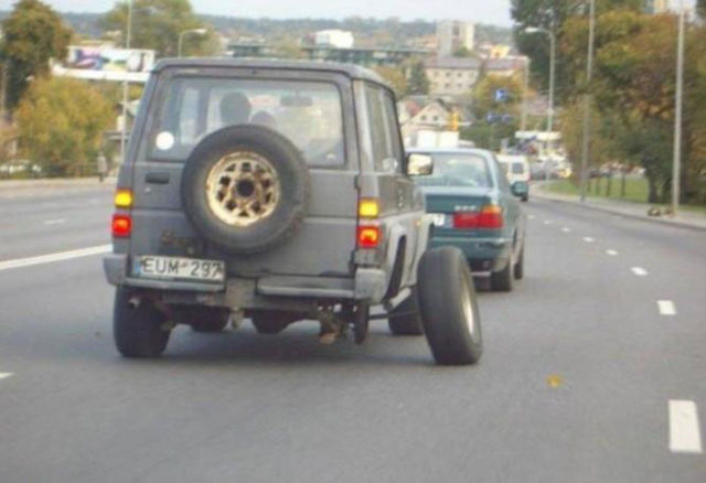 İşte trafik canavarı!