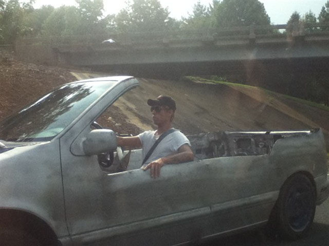 İşte trafik canavarı!