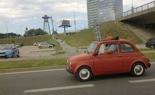 İşte trafik canavarı!