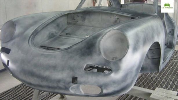 1955 model Porsche'yi yenilediler