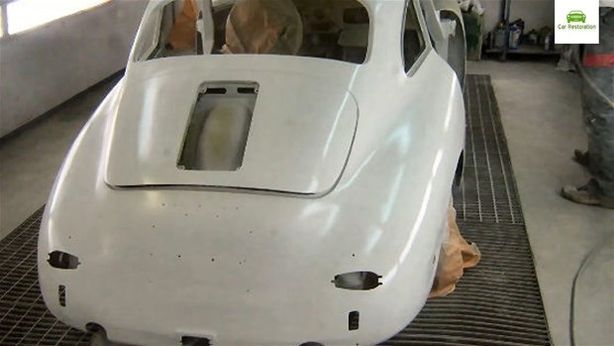 1955 model Porsche'yi yenilediler