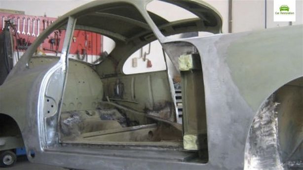 1955 model Porsche'yi yenilediler