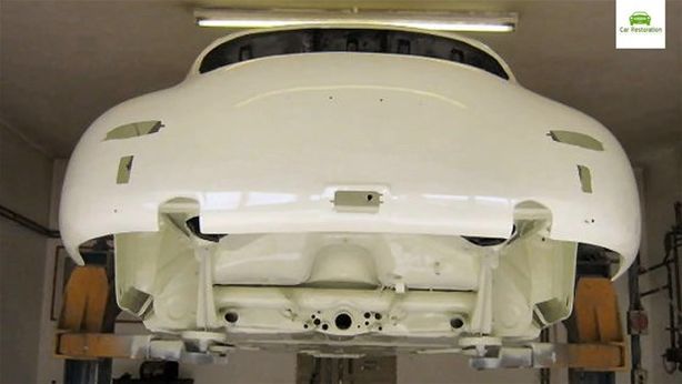 1955 model Porsche'yi yenilediler