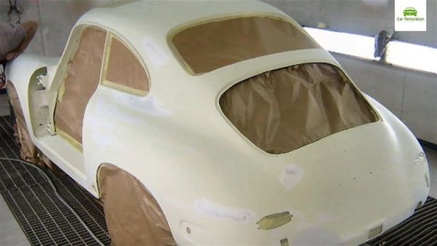 1955 model Porsche'yi yenilediler