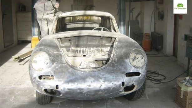 1955 model Porsche'yi yenilediler