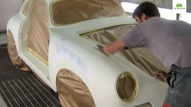 1955 model Porsche'yi yenilediler