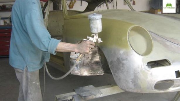 1955 model Porsche'yi yenilediler